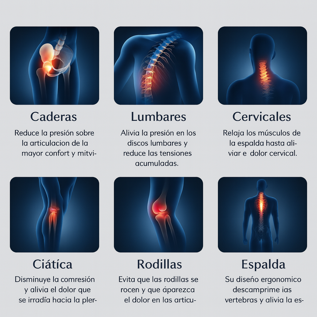 Almohada Ortopédica para Piernas