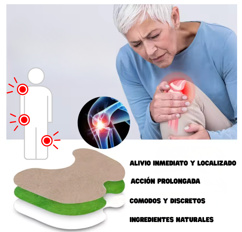 PARCHES ALIVIO DOLOR ARTICULAR - 30 UNIDADES